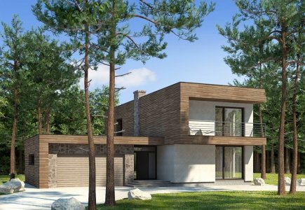 Two-storey house project Eduardas