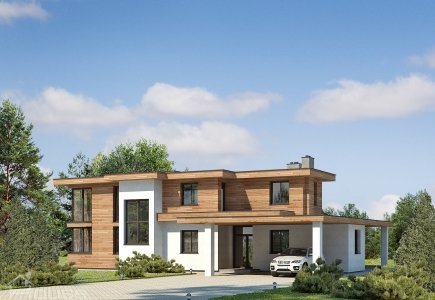 Two-storey house project Gerardas