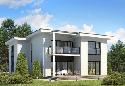 Two-storey house project Dominykas