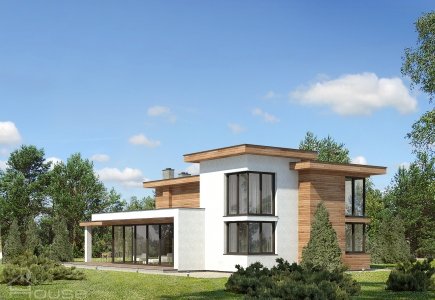 Two-storey house project Gerardas