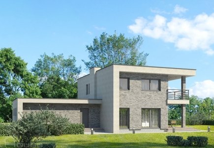 Two-storey house project Odeta